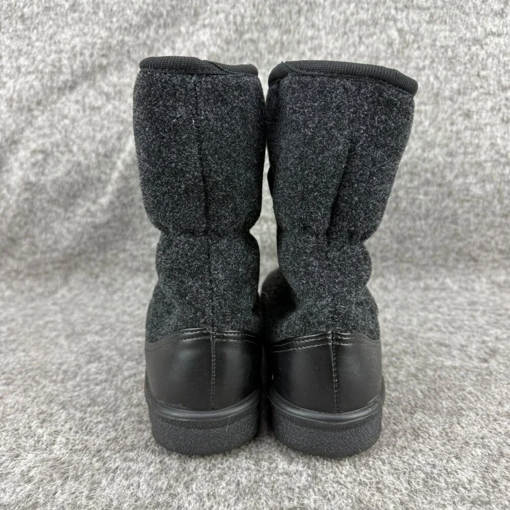 ✅Womens 7M Wanderlust Canada Alpine Grey Pull On Waterproof Winter Snow Boots - Picture 8 of 14